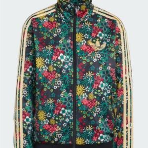 NWT Adidas Women's original X Liberty London Firebird Track Jacket - Multicolor